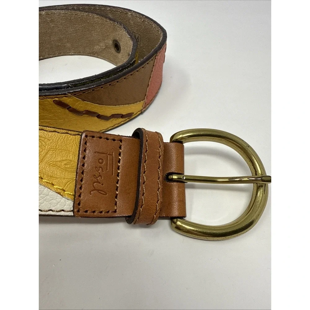 Fossil blend leather